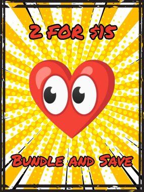 2 FOR $15 BUNDLE SALE!